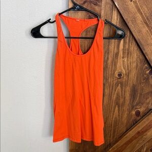 Lululemon Athletica Vibrant Orange Tank Top